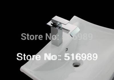 e-pak single handle newly style bathroom chrome deck mount tap faucet waterfall tree62