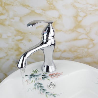 e_pak single lever newly 8037/1 chrome finish bathroom basin sink mixer tap faucet [worldwide-free-shipping-9732]