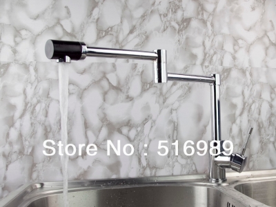 good quality retail chrome brass kitchen faucet swivel vessel sink mixer tap tree720fv [kitchen-mixer-bar-4339]