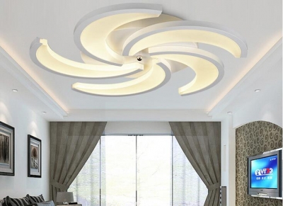 led ceiling lights living room bedroom floral romantic restaurant ceiling lamp fixtures [led-ceiling-lights-4859]