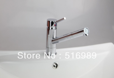 modern style kitchen swivel bathroom basin sink faucet mixer tap chrome mak122 [bathroom-mixer-faucet-1855]