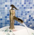 new single handle bathroom brass antique basin kitchen faucet cold mixer tap tree302