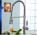 solid brass sink pull out kitchen faucet cold mixer water tap deck mounted single hold sink faucets