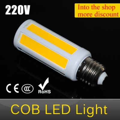 ultra soft light 7w cob led e27 smd cobsmd bulb lamp ac 220v 108 leds for home crystal chandeliers pendant lights 10pcs/lots [led-cob-light-4886]