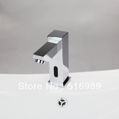 water tap bathroom automatic hands touch sensor basin chrome brass sink mixer tap faucets,mixer auto-sensor faucet sf-08 [automatic-sensor-faucet-1278]