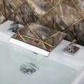 waterfall double handle /cold hose bathtub torneira 3 pieces chrome 27a deck mount shower bathroom sink tap mixer faucet