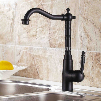 whole and retail deck mounted single lever oil rubbed bronze kitchen faucets [kitchen-faucet-4198]