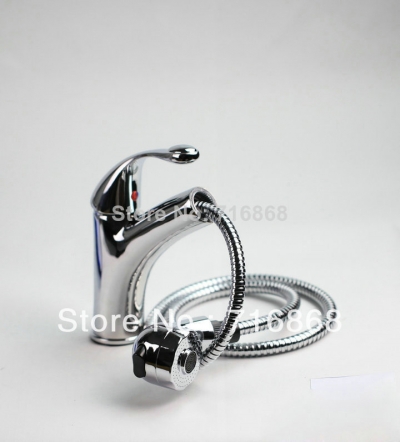 x1002 modern style pull out and cold device chrome finish kitchen basin sink mixer tap