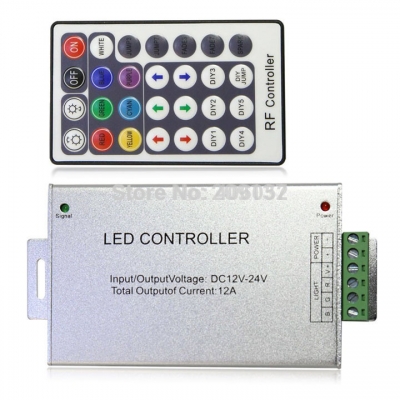 10set/lot whole dc12v /24v 12a led wireless 28key rf led rgb remote controller [led-controller-4950]