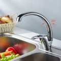 brass sink kitchen faucet cold mixer water tap deck mounted single hole single handle polished contemporary torneira cozinha
