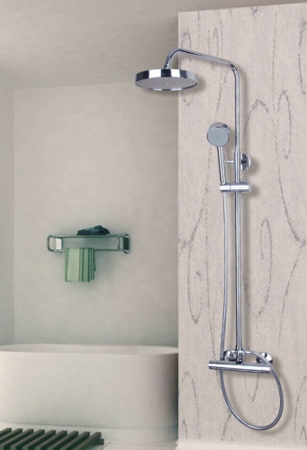 chrome wall mounted round 8" abs shower head bathroom+handshower 53309/2 bathtub basin sink torneira shower set faucet,mixer tap