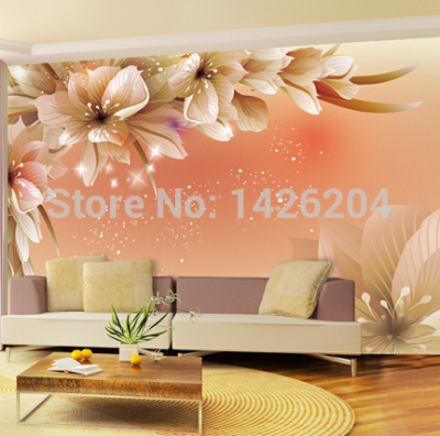 customized any size 3d murals po wallpaper roll for living room ,3d wall paper seamless murals [3d-large-murals-wallpaper-726]