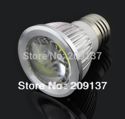 e27 5w cob led spotlight bulbs lamp warm white/cool white high brightness 85-265v