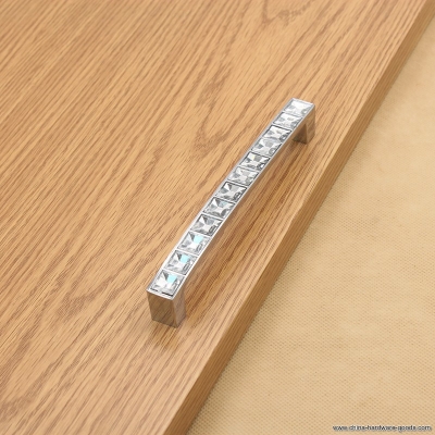 european modern style furniture cabinet knob drawer handle luxury crystal door pull dresser drawer wardrobe door knobs handles [Door knobs|pulls-1932]