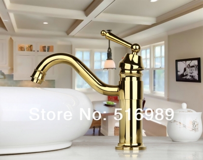 golden bathroom bathtub tap faucet mixer 8644k