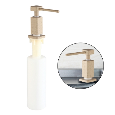 hello 5653/1 soap dispenser stainless steel head kitchen bathroom sink faucet shampoo shower lotion new