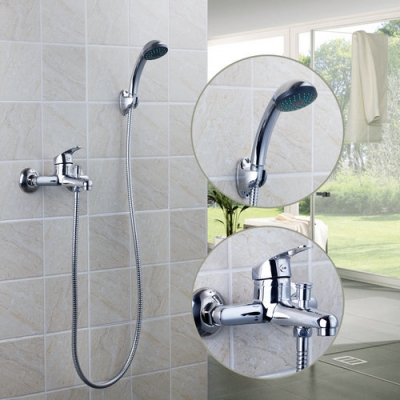 hello bathtub torneira 2015 new wall mounted polished chrome 97098 shower bathroom basin sink brass tap mixer faucet