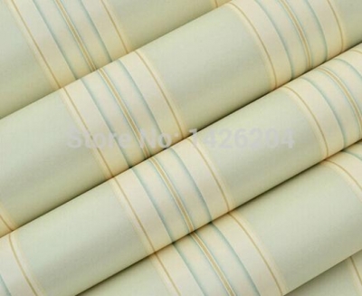 modern pure paper vertical striped wallpaper for bedrooms,wall paper rolls,papel de parede listrado, [wallpaper-roll-9386]