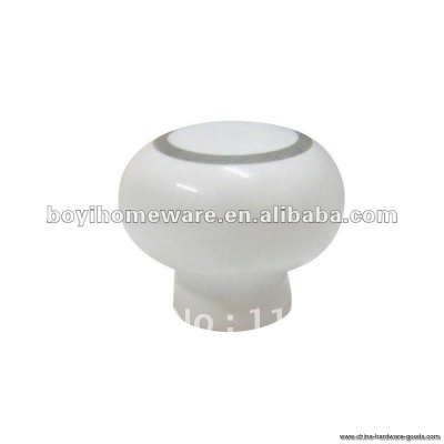 round ceramic knob dresser knob door knobs and handles whole and retail discount 100pcs/lot q-1 [Door knobs|pulls-2710]