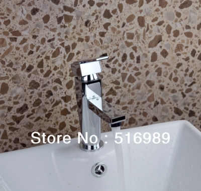soild brass unique black bathroom basin & sink chrome mixer taps faucet 92337 [bathroom-mixer-faucet-1968]