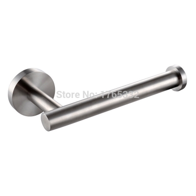 sus304 stainless steel bathroom lavatory toilet paper holder and dispenser wall mount brushed