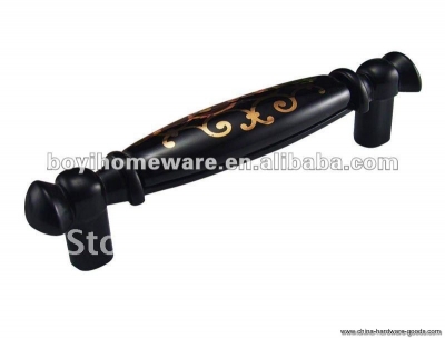 wardrobe hardware cabinet pull whole and retail discount 50pcs /lot bf23-bk [Door knobs|pulls-1103]