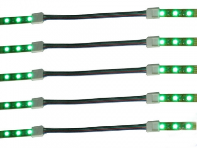 10pcs/lot 5050 rgb led strip light connector with wire without welding ( 2 connector at each end of wire) [connector-2359]