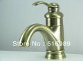 antique copper brass newly brand bathroom mixer tap faucet brass wash basin sink faucet y-127