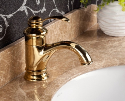 copper sink golden bathroom faucet gold basin and cold mixer single lever gold tap torneira lavabo banheiro grifo