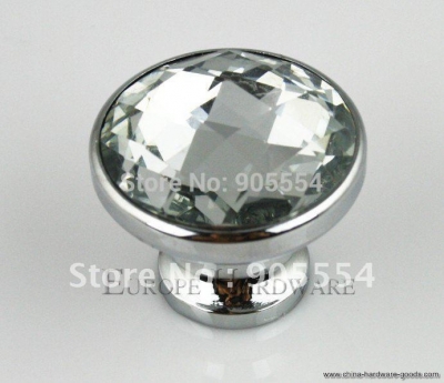 d32mmxh28mm k9 crystal glass bedroom furniture knob [Door knobs|pulls-549]