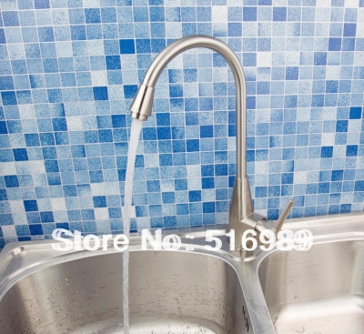deck mount single handle spray swivel 360 pre-rinse style kitchen sink faucet mixer mak43 [kitchen-mixer-bar-4322]