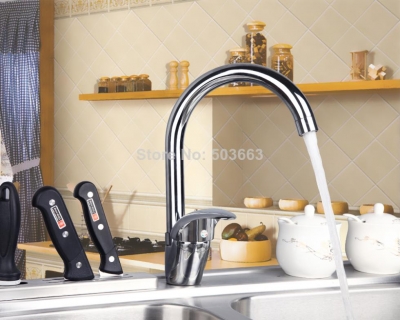 e-pak 8503/1 real estate new kitchen fashionchrome basin sink single handle deck mounted vanity vessel mixer tap faucet [worldwide-free-shipping-9754]