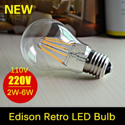e27 led filament bulb edison bulb 110v 220v 2w 4w 6w 8w lampada led lamp light glass globe lamp energy saving wedding decoration [led-filament-bulb-5599]