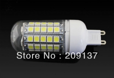 g9 10w smd5050 59pcs led chips ac 220v 240v led corn bulb warm white 950lm 360 degree spot light led bulb