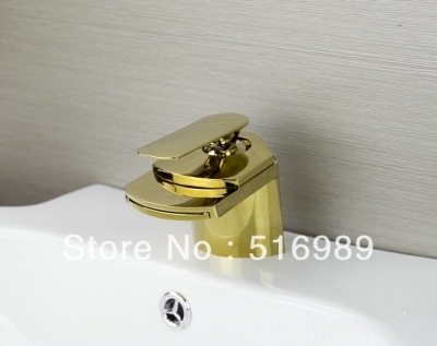golden design perfect bathroom surface mount bathroom basin faucet deck mount single handle wash basin sink vessel tap tree392 [golden-3844]