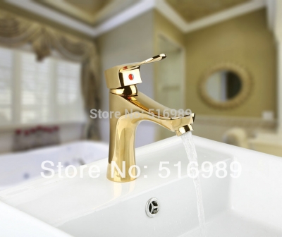 luxury golden bathroom bathtub tap faucet mixer 9827k/1 [golden-3852]