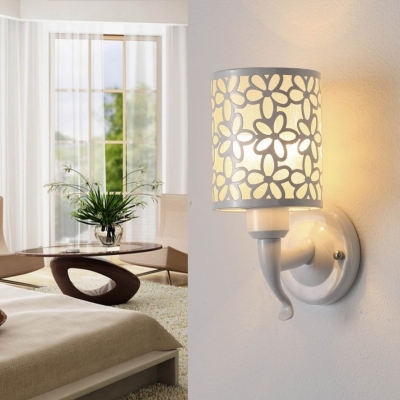 modern fashional househoud style wall lamp with 1 shade,whole price wall light for bedroom,living room,passageway decoration