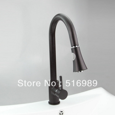 new brand oil rubbed bronze new unique design bar/kitchen sink pull-out spray faucet ls 0028 [oil-rubbed-bronze-7482]