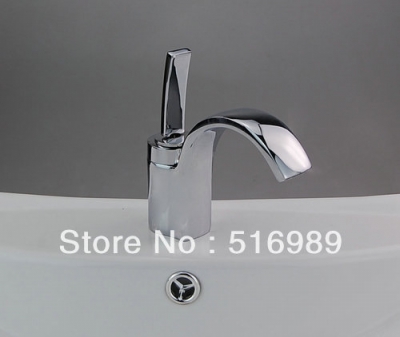 ship polished chrome brass bathroom basin sink mixer tap chrome faucet d-009 [bathroom-mixer-faucet-1732]