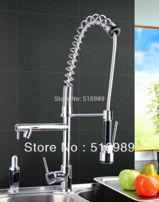 vessel basin sink mixer taps chrome pull down kitchen faucets ds-8525-4