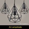 vintage style pendant lights metal iron lampshade kitchen industrial penant lamp hanging light fixtures e27 220v