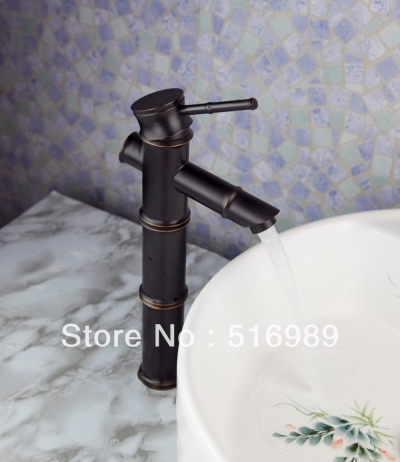 waterfall bathroom sink vessel faucet oil rubbed bronze one hole tree284 [oil-rubbed-bronze-7542]