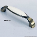 white ceramic cabinet wardrobe cupboard knob drawer door pulls handles qb6239 128mm 5.04