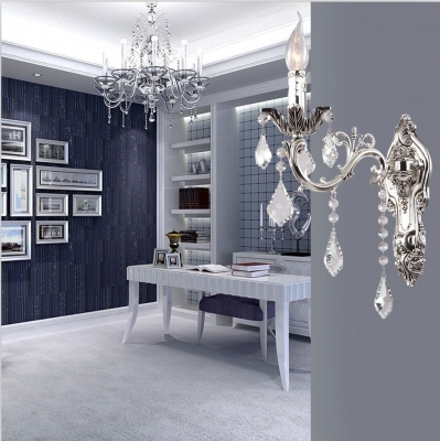 guarantee whole crystal wall light silver wall sconces lamp golden wall brackets light