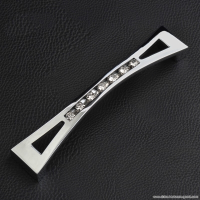 10pcs 96mm classic luxury diamond crystal cabinet knob pull handle drawer cupboard wardrobe door handle [Door knobs|pulls-2319]