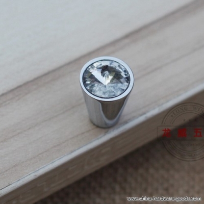 10pcs /lot 16mm k9 crystal zinc alloy cabinet cupboard drawer knobs pulls crystal cabinet handle dresser knob pulls fashion