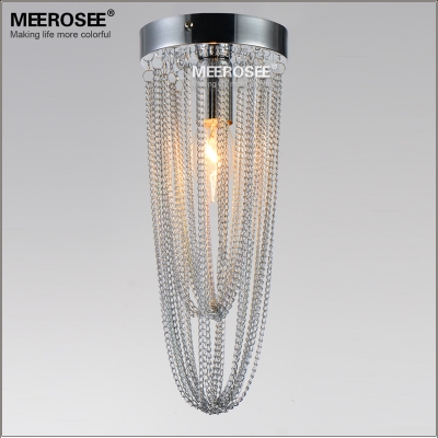 4.7 inch small chandelier light fixture mini aluminum chain lamp aisle hallway porch corridor staircase light md12185