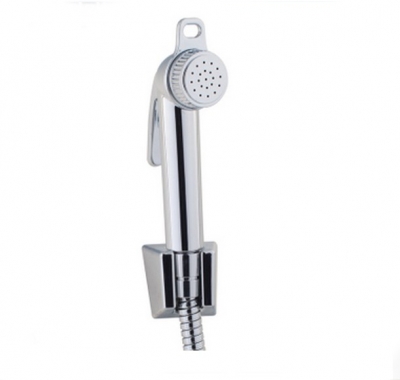 chrome plated abs garden shower+1.5m stainless steel shower hose bd227 [bidet-faucet-2129]