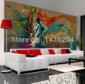 customize any size large mural wallpaper, the statue of liberty personality abstract retro graffiti large murals