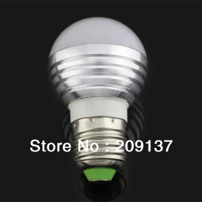 dimmable led bubble ball bulb ac85-265v , e27 b22 ,silver shell color,warm/cool white,+ [led-bulb-4561]